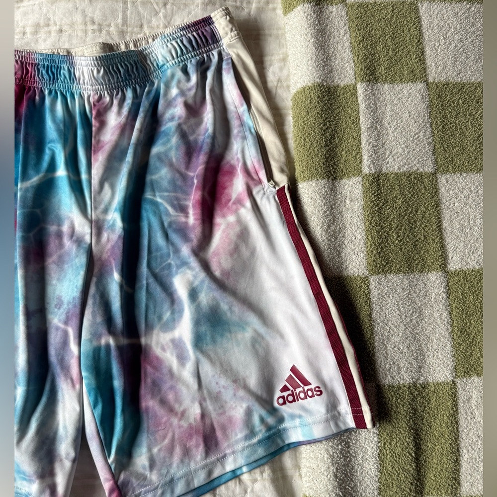 Adidas Multicolor Tie-Dye Shorts